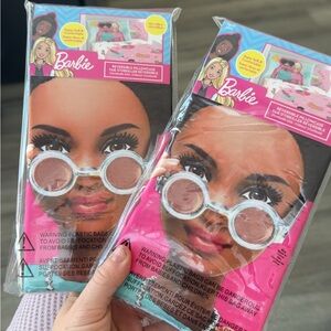 Barbie Pink and Brown Pillowcase Set